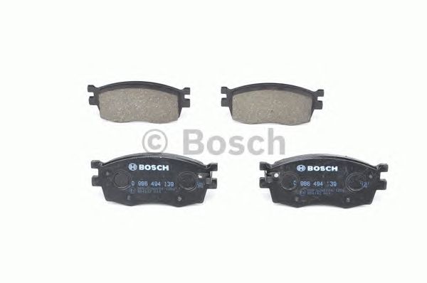 0986494139 BOSCH Гальмівні колодки до дисків1
