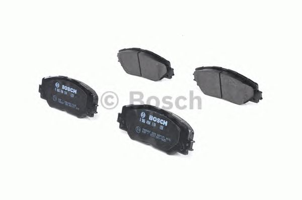 0986494174 BOSCH Гальмівні колодки до дисків BP10853