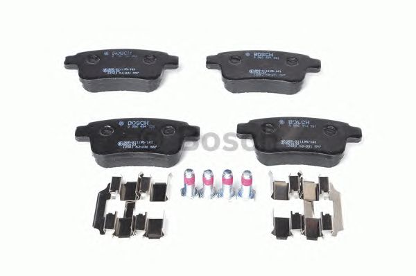 0986494331 BOSCH Гальмівні колодки до дисків BP12211
