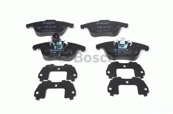 0986494372 BOSCH Гальмівні колодки до дисків BP12801