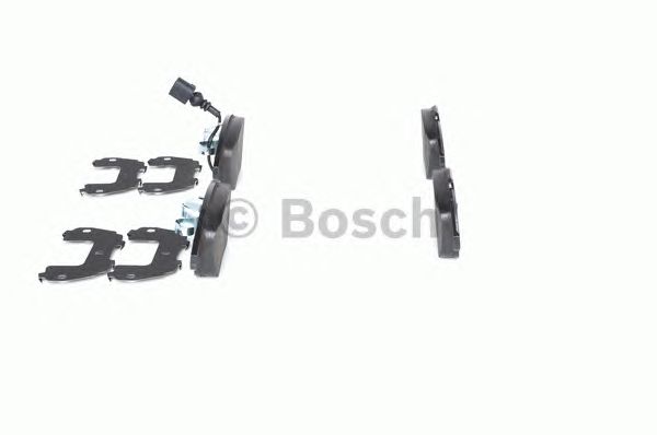 0986494372 BOSCH Гальмівні колодки до дисків BP12805