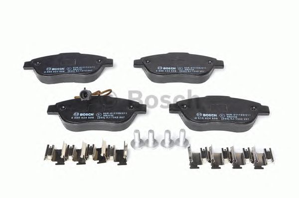 0986424596 BOSCH Гальмівні колодки до дисків BP3381