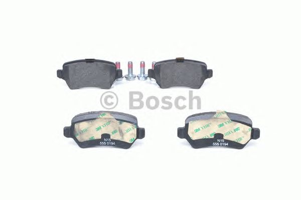 0986424646 BOSCH Гальмівні колодки до дисків3