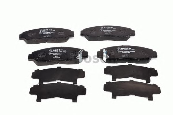 0986424722 BOSCH Гальмівні колодки до дисків BP4330
