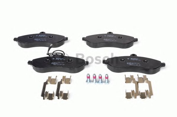 0986494163 BOSCH Гальмівні колодки до дисків BP10741
