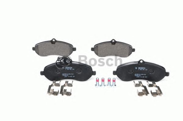 0986494163 BOSCH Гальмівні колодки до дисків BP10743
