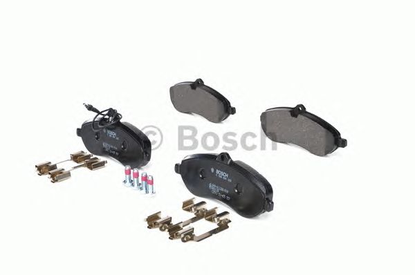 0986494163 BOSCH Гальмівні колодки до дисків BP10744