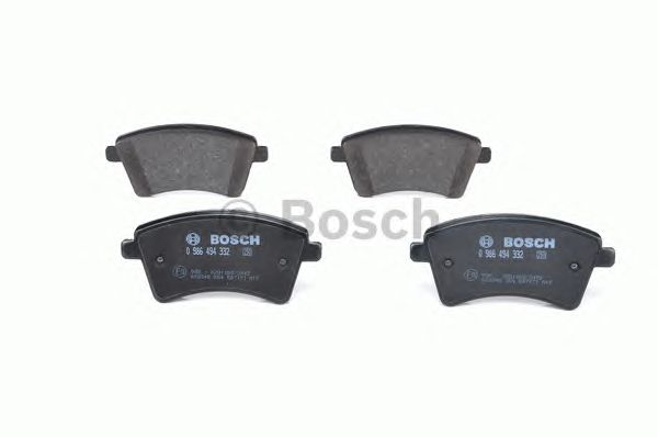 0986494332 BOSCH Гальмівні колодки до дисків2