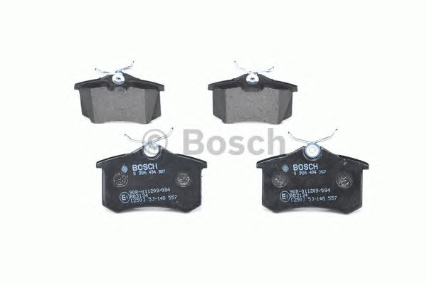 0986494387 BOSCH Гальмівні колодки до дисків1