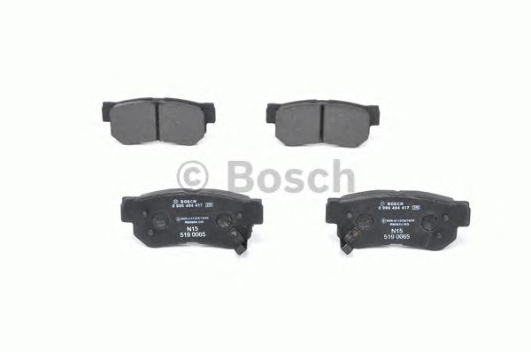 0986494417 BOSCH Гальмівні колодки до дисків1
