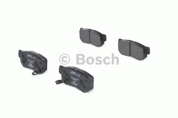 0986494417 BOSCH Гальмівні колодки до дисків3