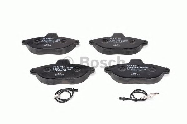 0986424415 BOSCH Гальмівні колодки до дисків BP2050