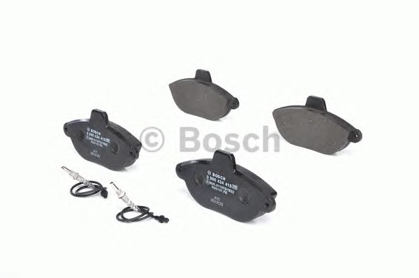 0986424415 BOSCH Гальмівні колодки до дисків BP2053