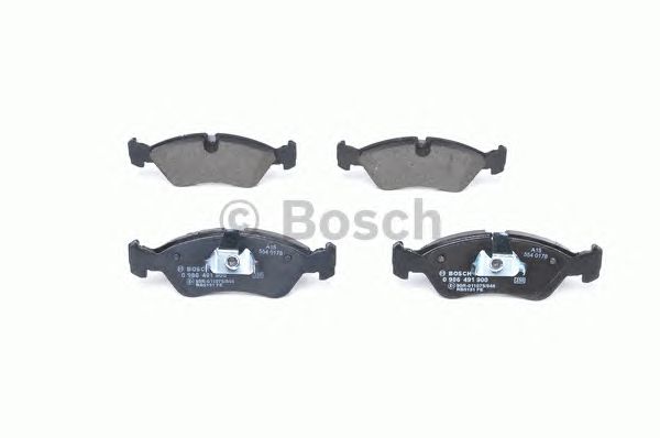 0986491900 BOSCH Гальмівні колодки до дисків BP7882