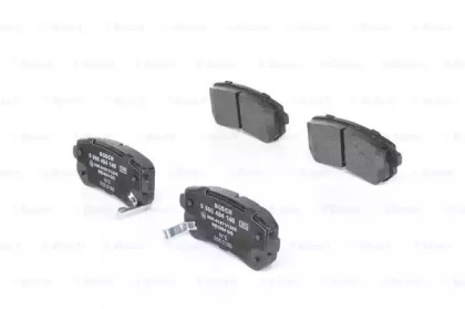 0986494140 BOSCH Гальмівні колодки до дисків1