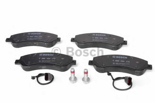 0986494170 BOSCH Гальмівні колодки до дисків1