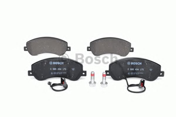 0986494170 BOSCH Гальмівні колодки до дисків2