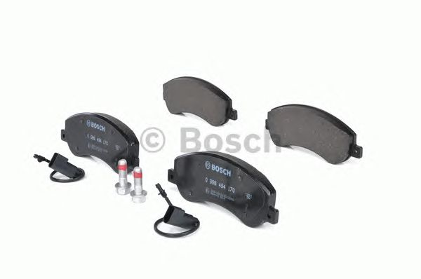 0986494170 BOSCH Гальмівні колодки до дисків4