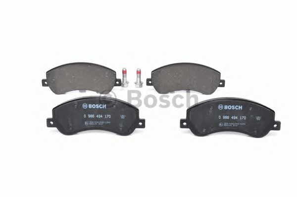 0986494170 BOSCH Гальмівні колодки до дисків5
