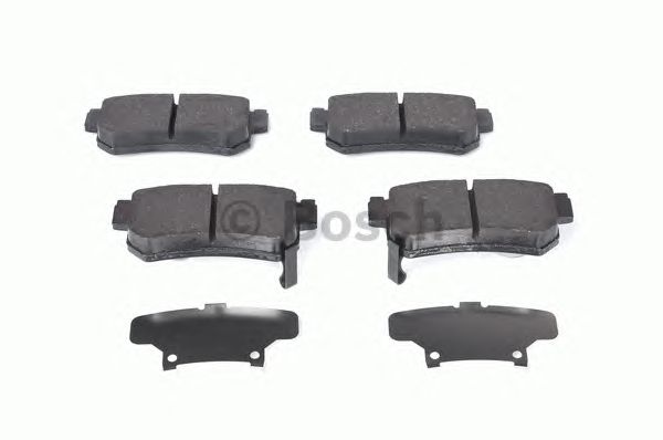 0986494237 BOSCH Гальмівні колодки до дисків BP11721