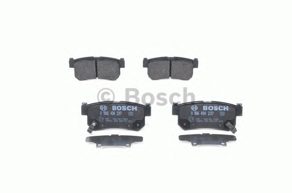0986494237 BOSCH Гальмівні колодки до дисків BP11722