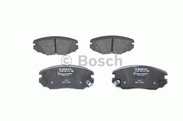 0986494279 BOSCH Гальмівні колодки до дисків1