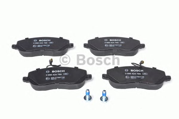 0986424789 BOSCH Гальмівні колодки до дисків2