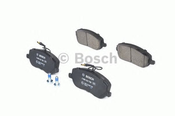 0986424789 BOSCH Гальмівні колодки до дисків5