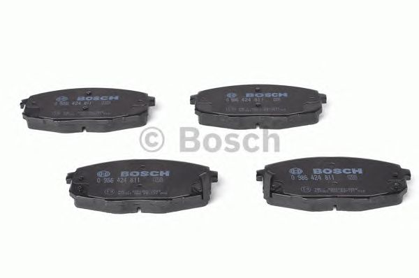 0986424811 BOSCH Гальмівні колодки до дисків BP9491