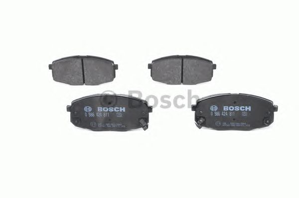 0986424811 BOSCH Гальмівні колодки до дисків BP9492