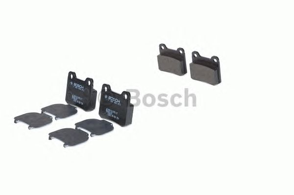 0986466871 BOSCH Гальмівні колодки до дисків BP6972