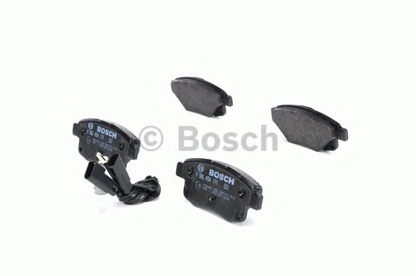 0986494171 BOSCH Гальмівні колодки до дисків4