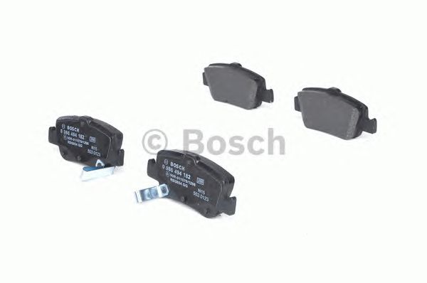 0986494182 BOSCH Гальмівні колодки до дисків3