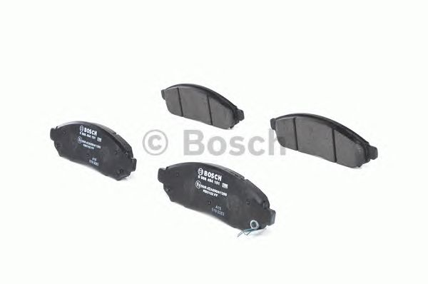 0986494151 BOSCH Гальмівні колодки до дисків BP10623