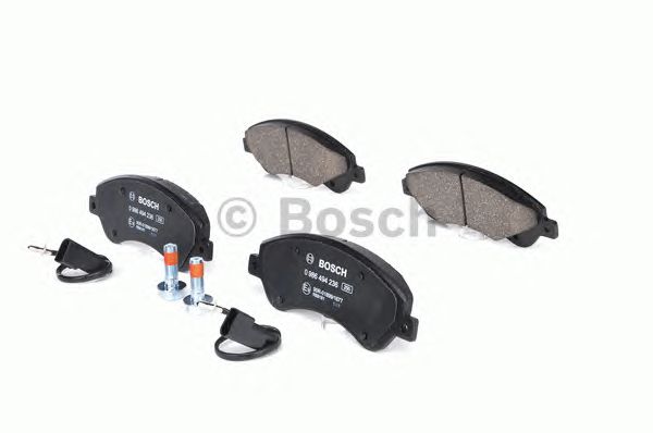 0986494236 BOSCH Гальмівні колодки до дисків3
