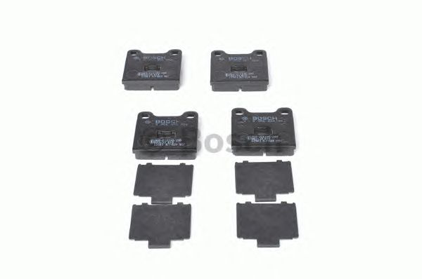 0986466302 BOSCH Гальмівні колодки до дисків BP6791
