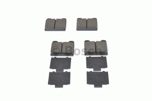 0986466302 BOSCH Гальмівні колодки до дисків BP6794