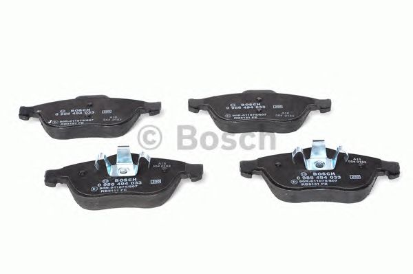 0986494033 BOSCH Гальмівні колодки до дисків BP3471