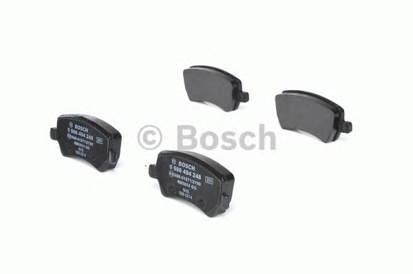 0986494248 BOSCH Гальмівні колодки до дисків3