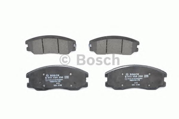 0986494250 BOSCH Гальмівні колодки до дисків BP11222