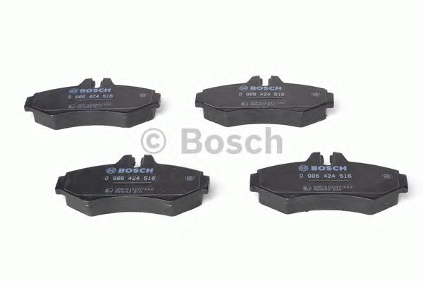 0986424516 BOSCH Гальмівні колодки до дисків BP2731