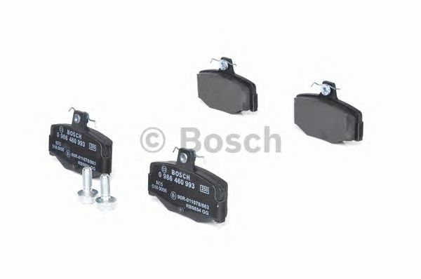 0986460993 BOSCH Гальмівні колодки до дисків BP5604