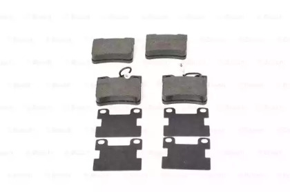0986494055 BOSCH Гальмівні колодки до дисків BP5367