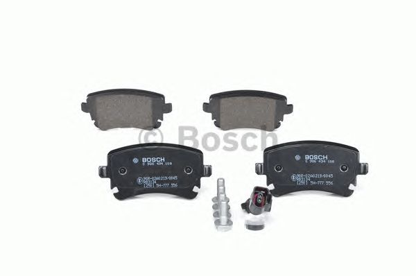 0986494108 BOSCH Гальмівні колодки до дисків1