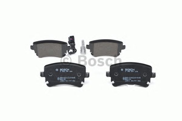 0986494108 BOSCH Гальмівні колодки до дисків3