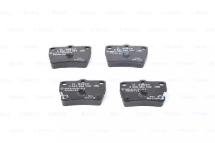 0986494350 BOSCH Гальмівні колодки до дисків BP12582