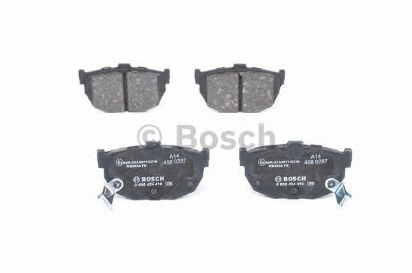 0986424418 BOSCH Гальмівні колодки до дисків BP2081