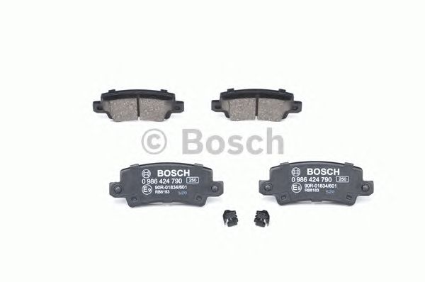 0986424790 BOSCH Гальмівні колодки до дисків BP9313