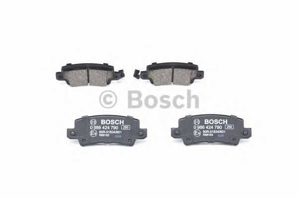 0986424790 BOSCH Гальмівні колодки до дисків BP9314