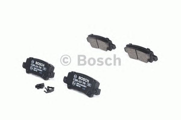 0986424790 BOSCH Гальмівні колодки до дисків BP9315